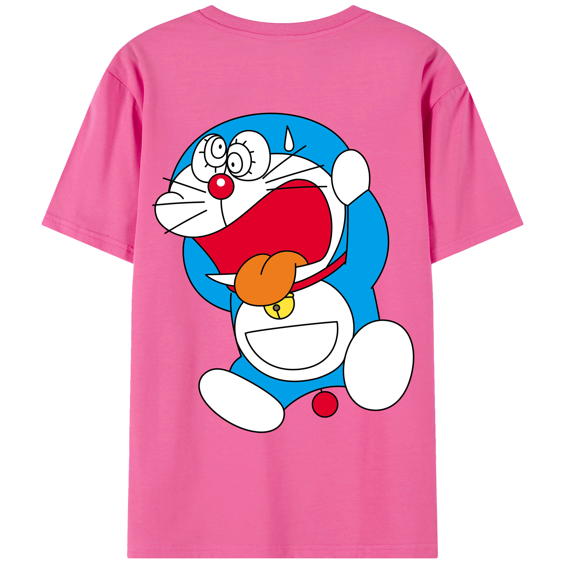 （画像用） ドラえもん Doraemon レディース半袖Tシャツ(バックプリント)